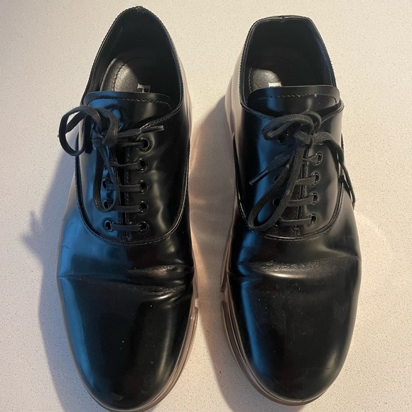 Rare Prada brogues with bubble sole from 2019 collection!  Size 37.5 - Picture 3 of 4